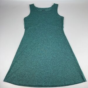 Patagonia Womens Size M Sleeveless Seabrook Shift Dress Turquoise